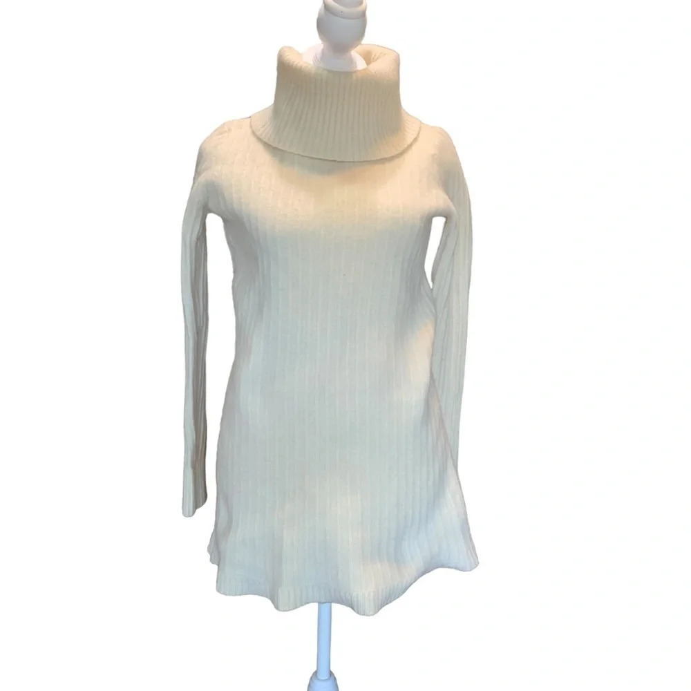 Madewell women's cream turtleneck sweater size XS
